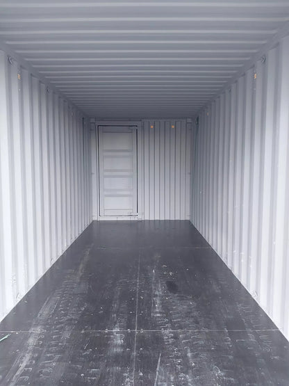 New One-trip 20′ Storage Container with Man Door. Tri Door. image 4