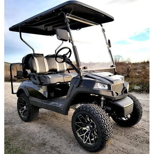 48V Electric 4-Seater Golf Cart – Flip Seat Design, Street & Off-Road Ready image 0