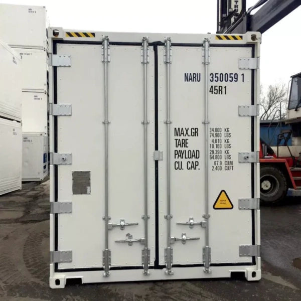 40 Feet Freezer Container Compact Mobile Cold Storage -40°C Reefer Container image 4